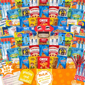 Ultimate Snack Box Care Package (150 Count)